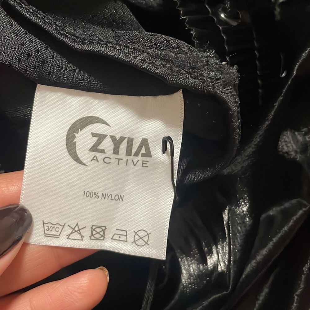 Zyia Midnight Gloss Bomber Shorts - Picture 11 of 11